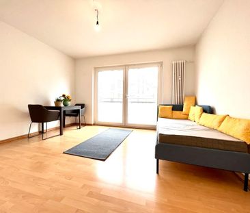 1 Zimmer - möblierte Wohnung in Frankfurt Niederrad - Foto 1