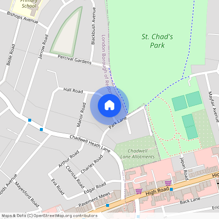Hall Road, Chadwell Heath, Romford