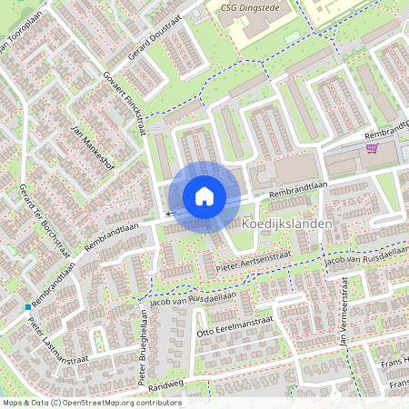 Koeberg, 7944 GK, Rembrandtlaan, Meppel