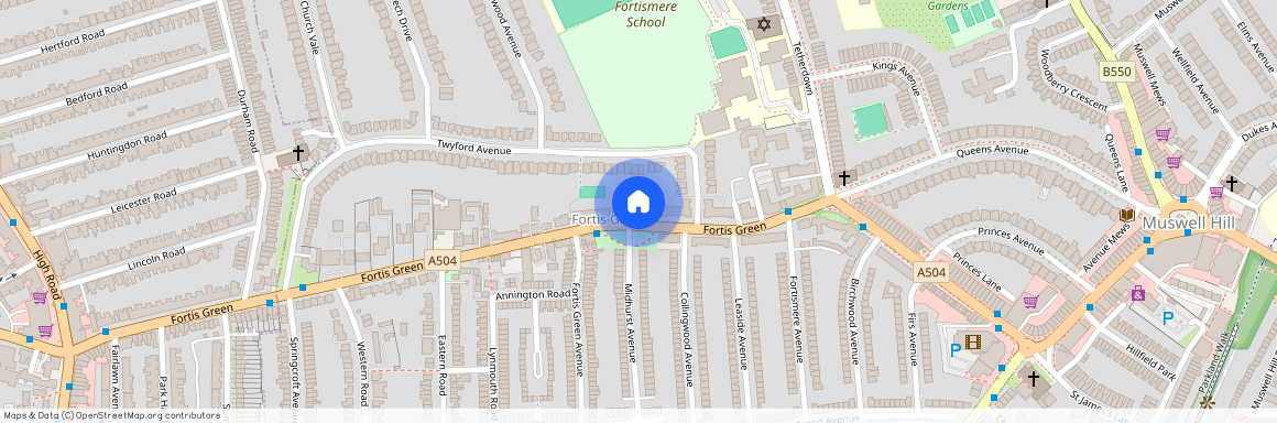 Fortis Green, East Finchley, London, N2