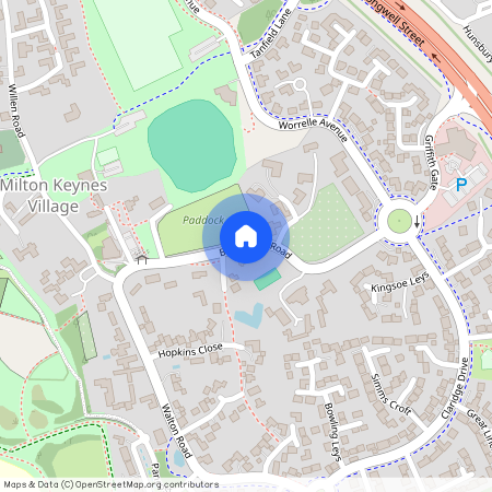 Broughton Road, Milton Keynes Village, MK10