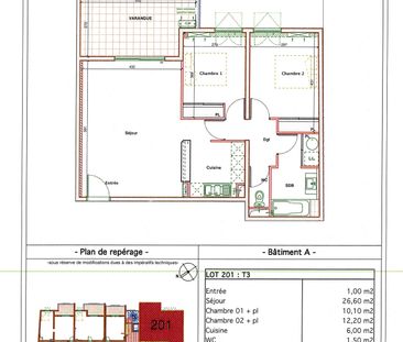 Location Appartement 3 pièces 67m² ST DENIS 97400 - Photo 2