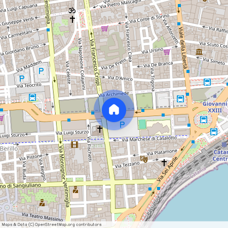 Toscano, Provincia di Catania, Catania, Casa, Corso Martiri