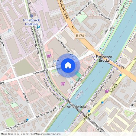 Mitterweg 13 Innsbruck Höttinger Au Tirol 6020