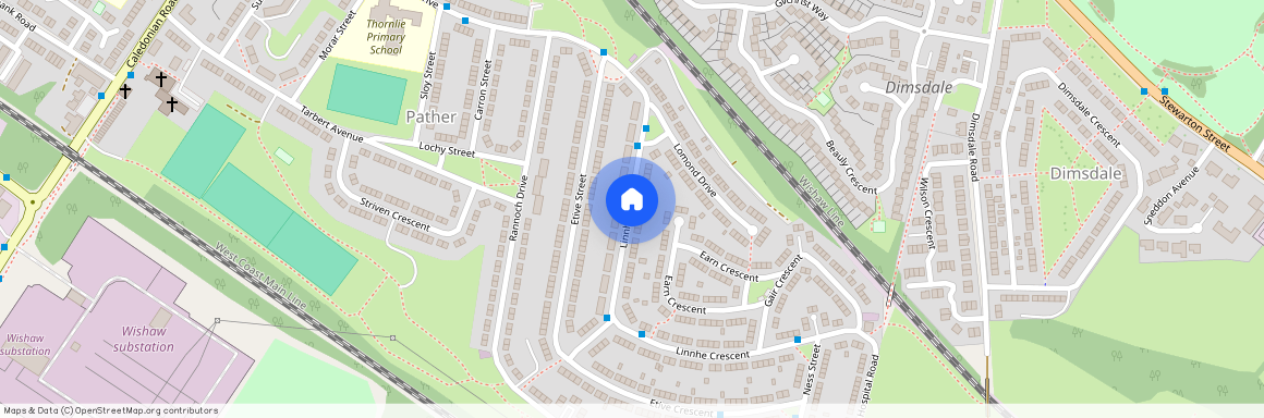 Linnhe Crescent, Lanarkshire ML2