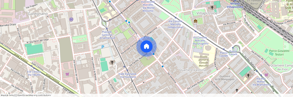 Via Varesina, 95, 20156 Milano MI, Italy, Milano, Lombardy 20156