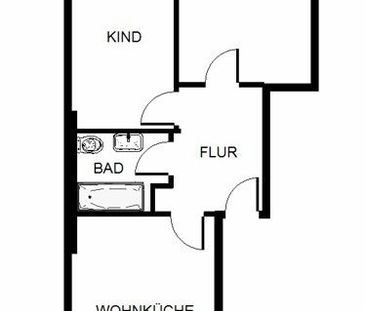 2-Raum-Wohnung im Erdgeschoss stadtnah - Photo 1