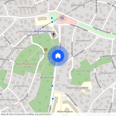 Slättgårdsvägen, Stockholm