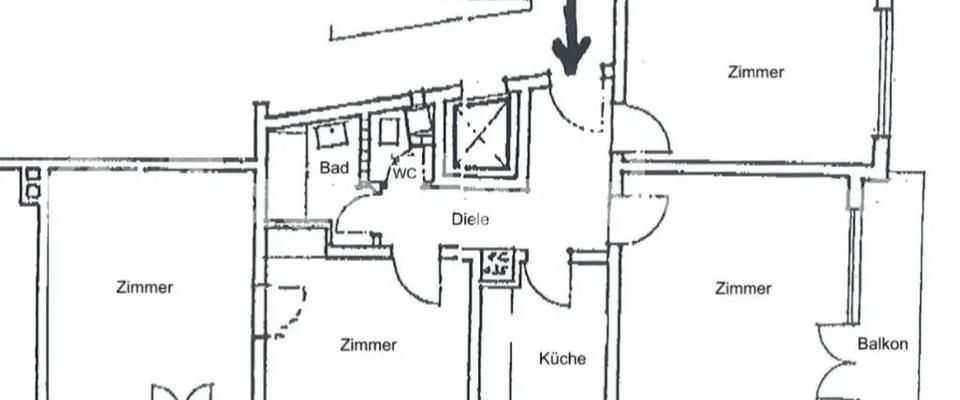 TAUSCHWOHNUNG 4 Zimmer in der Maxvorstadt gegen mind. 3 Zimmer - Photo 1