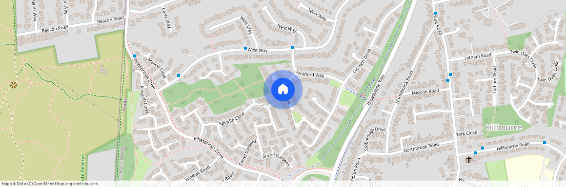 Tadden Walk, Broadstone, Dorset, BH18