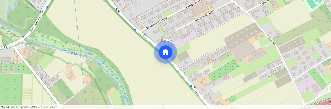 Warszawa Wilanów Zawady, Syta