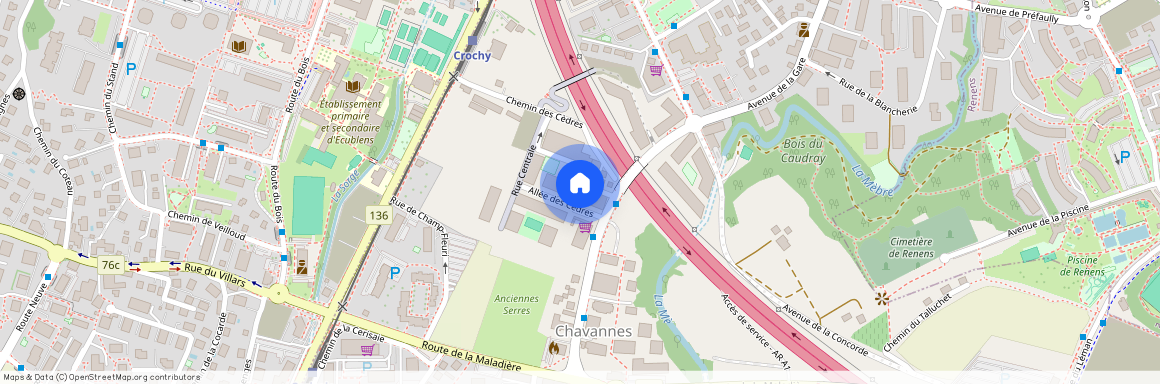 Allée des Cèdres 6, 1022 Chavannes-près-Renens