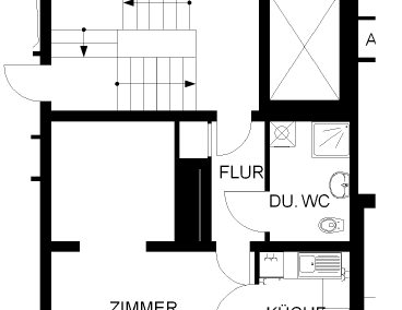 1-Zimmer Wohnung in Haspe-Quambusch - Photo 1