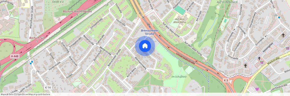 Biermannsweg, 44799, Biermannsweg    Bochum Wiemelhausen