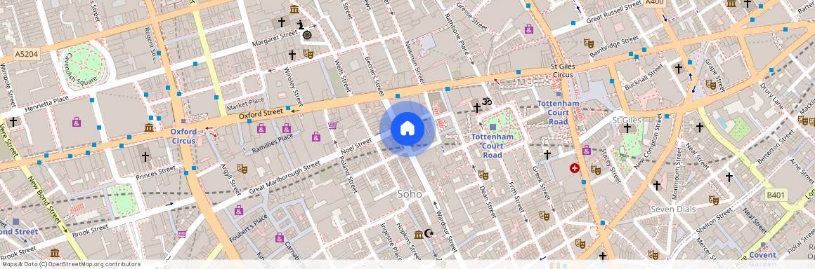 Wardour Street, Soho, W1F, London