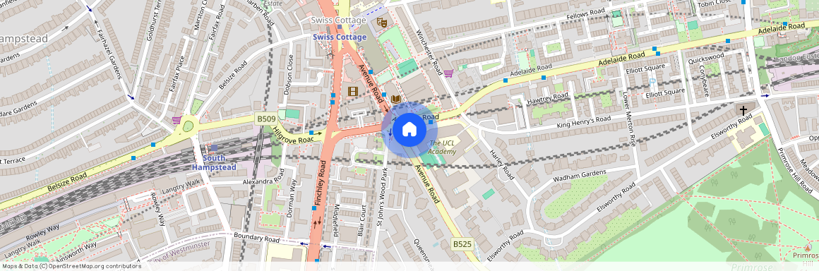 Adelaide Road, Belsize Park, London, NW3