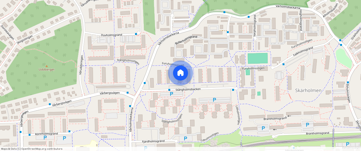 Stångholmsbacken **, Vårberg