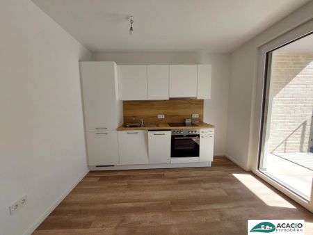 Erster eigener Wohn(t)raum gesucht? - freundliche 2-Zimmerwohnung mit großer Loggia - Neubau - Erstbezug - Tiefgarage vorhanden - Foto 4