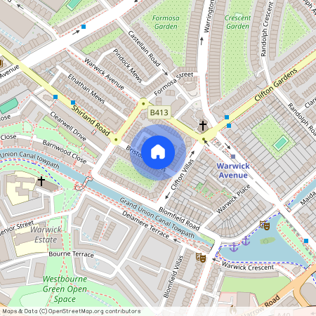 Bristol Gardens Little Venice London W9