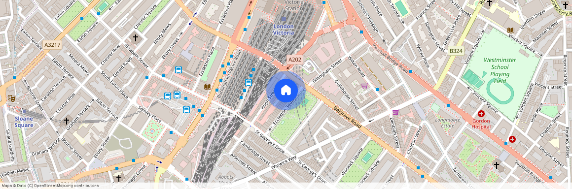 Eccleston Square, Pimlico, SW1V