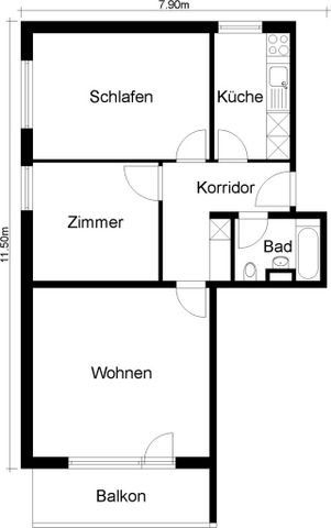 Sanierte Wohnung an zentraler Lage - Foto 3