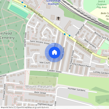 Moore Street, Gateshead, Tyne And Wear, NE8