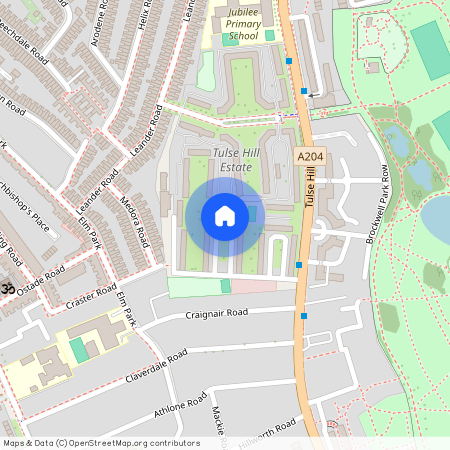 Tulse Hill, SW2, London