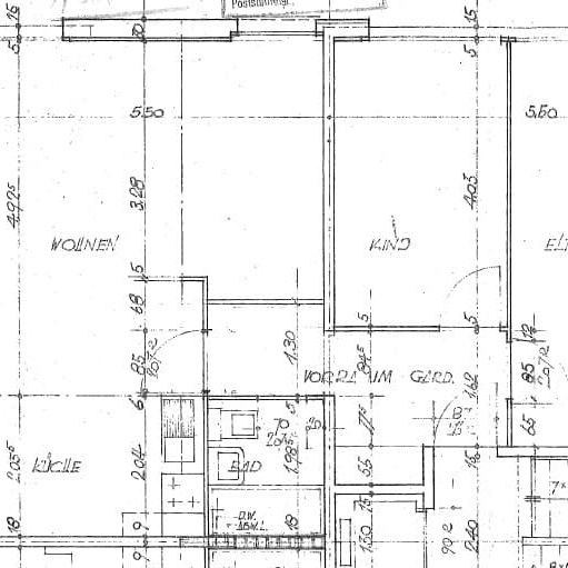 3.5 Zimmer, 70 m², 1. Stock - Foto 1