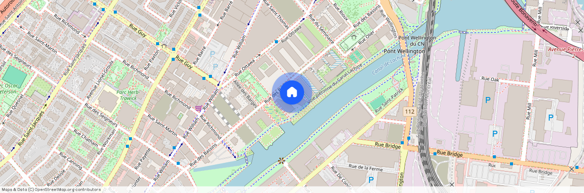 app.525, 1550 Rue des Bassins, H3C 0W5, Montréal