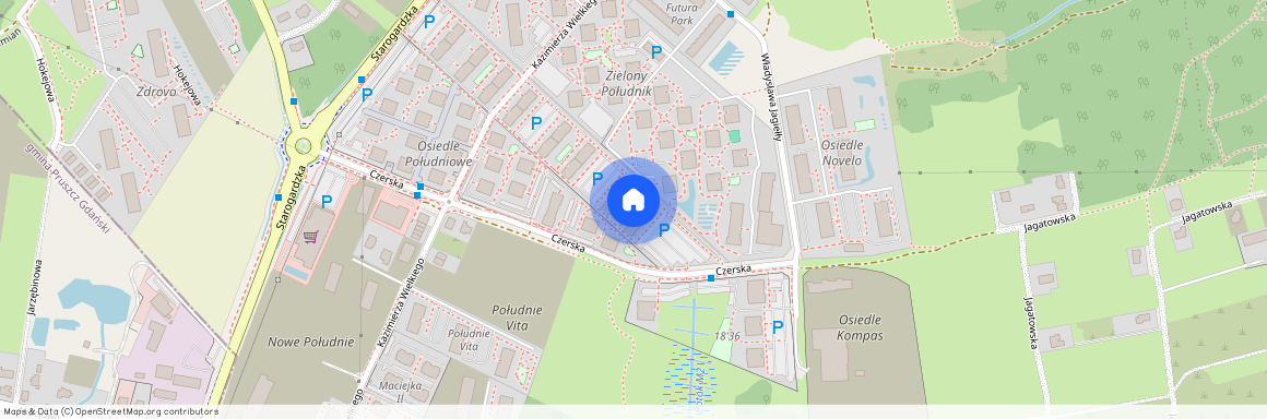 Zielony Południk, Orunia Górna - Gdańsk Południe, Gdańsk, pomorskie