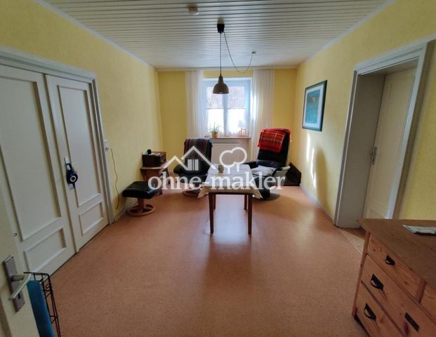 Die Idylle auf dem Land: 4-5 Zi Wohnung ( Tierhaltung möglich ) - Foto 1