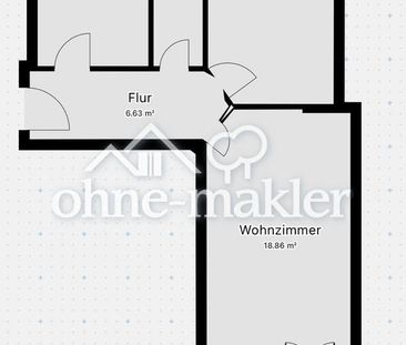 Schöne 2-Zimmer in Hannover Südstadt mit Balkon und Terasse - Foto 4