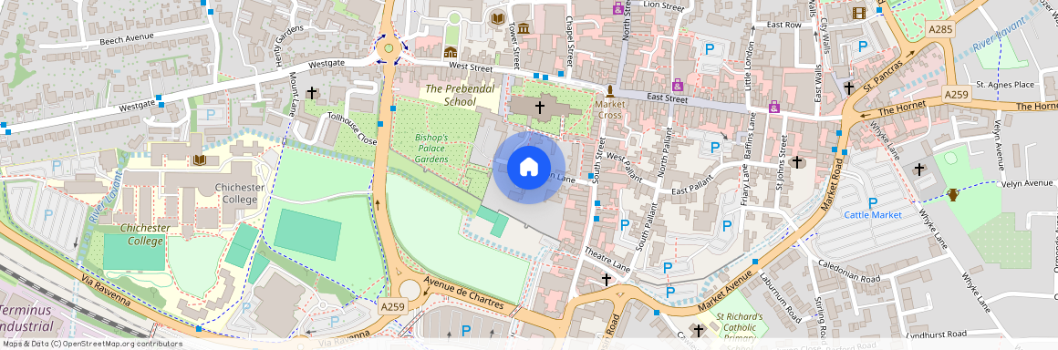 Canon Lane, Chichester, West Sussex, PO19