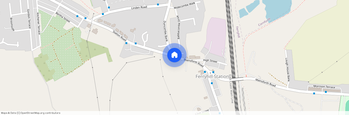 High Street, Ferryhill Station