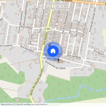 BOURGOGNE-FRANCHE-COMTÉ, YONNE (89), 89190, Villeneuve L Archeveque