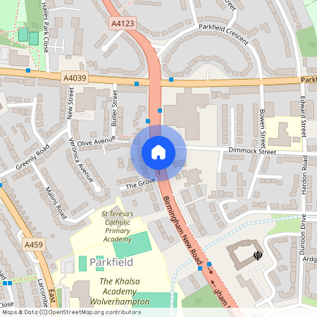 Birmingham New Road, Wolverhampton WV4