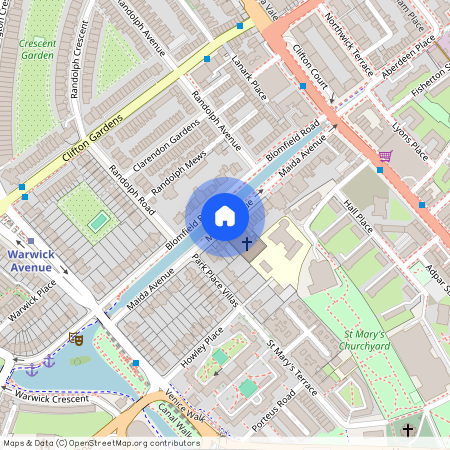 Maida Avenue, Little Venice, W2, London