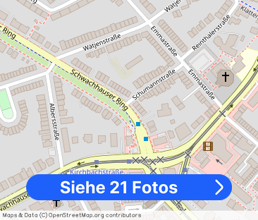 Schwachhausen: ruhige 3 Zi. Wohnung m. 2 Balkonen, EBK, Abstellraum... - Foto 1