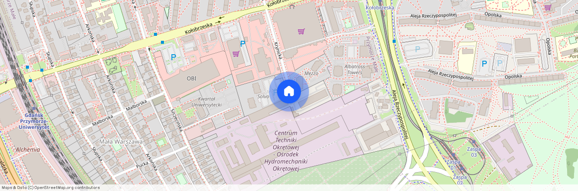 ul. Krynicka, Przymorze Małe, Gdańsk, pomorskie