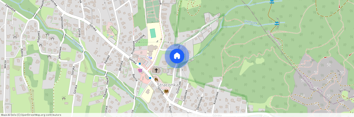 ul. Czupel, Straconka, Bielsko-Biała, śląskie