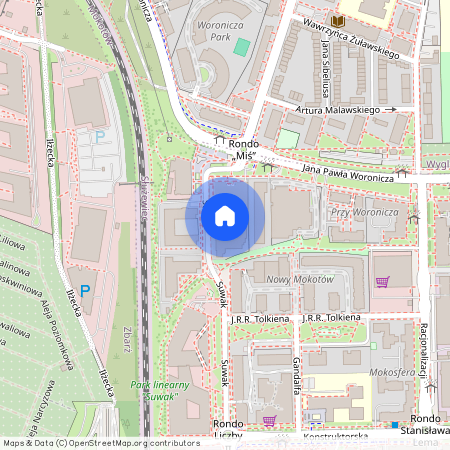 ul. Suwak, Służewiec, Mokotów, Warszawa, mazowieckie