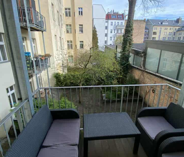 Fully furnished 2 room apartment with a balcony in Charlottenburg - Foto 1