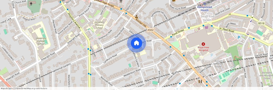 Lyndhurst Road, London, NW3