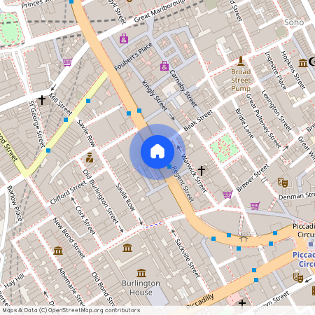 Regent Street, Soho, W1B