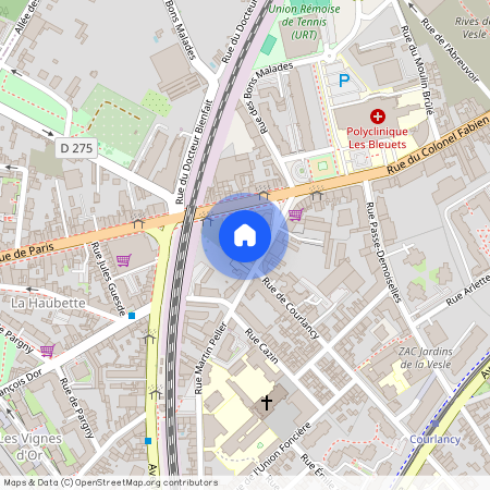 12 RUE MARTIN PELLER, 51100, Reims