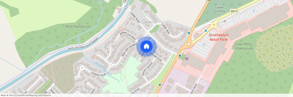 Kirkstall Gardens, Bishopbriggs, East Dunbartonshire