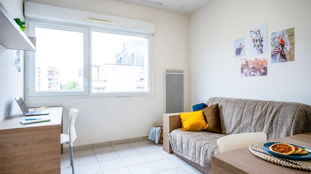 T1bis 27m² lit dbl cour - Photo 1