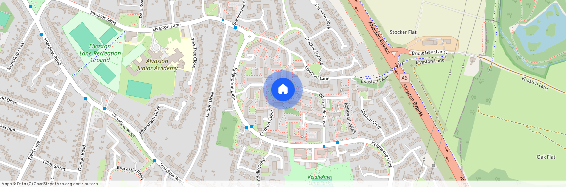 Airedale Walk, Derby, Derbyshire, DE24