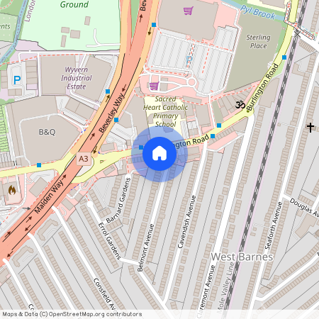 Burlington Road, New Malden KT3