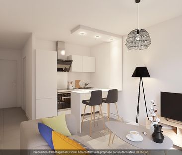 location Appartement T2 DE 40.6m² À VILLEURBANNE - Photo 2
